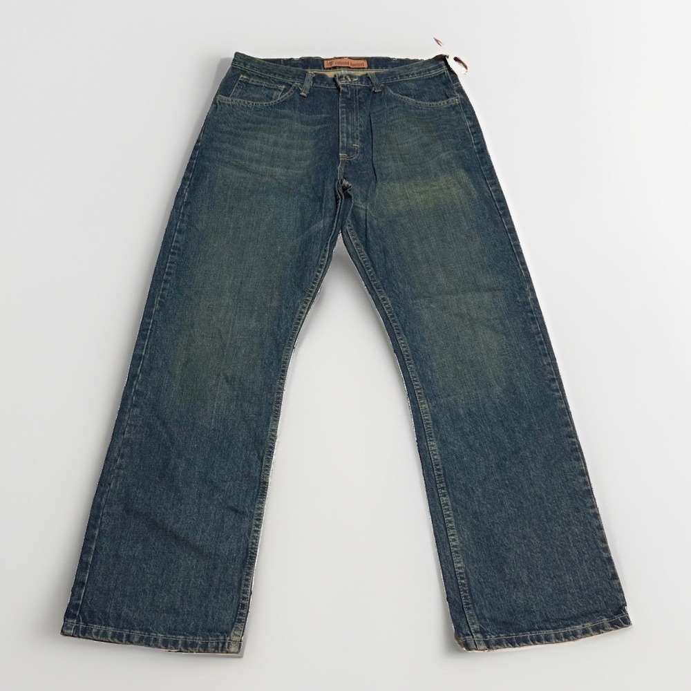 Lee Dungarees Relaxed Bootcut Jeans nos y2k 34x30 Men Blue Denim 100%